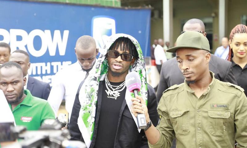 Diamond Platnumz in Uganda