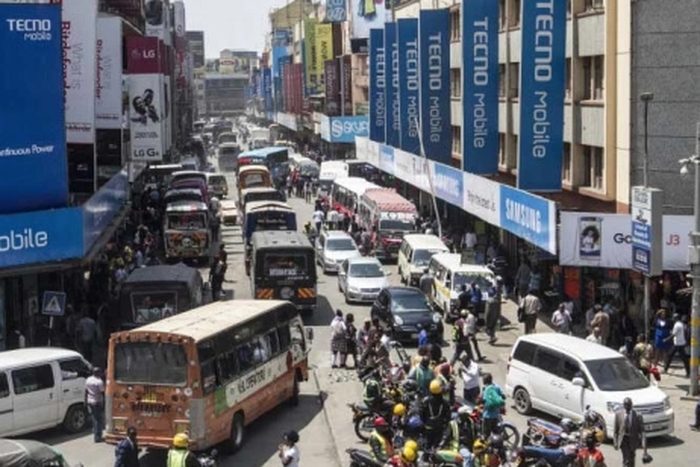 Luthuli Avenue during peak hours