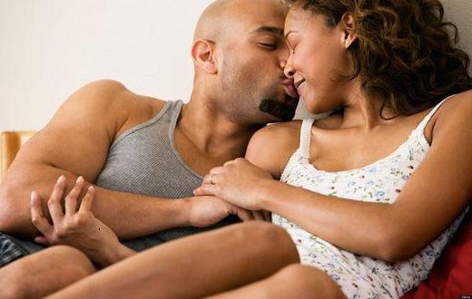 Intimate couple(celebzmagazine)