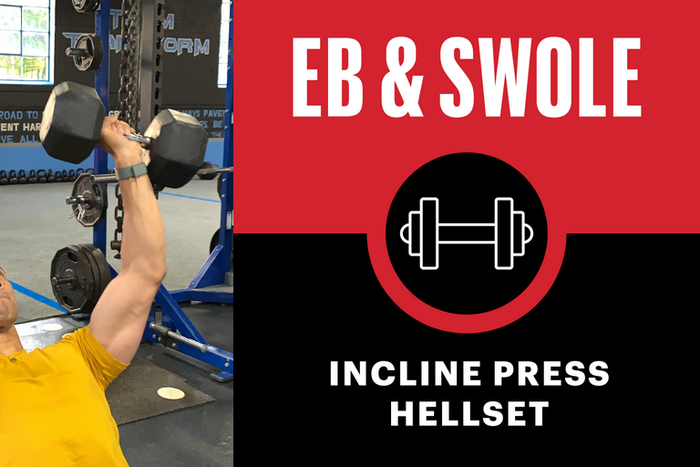 Descend Into Hell With This Dumbbell Incline Press