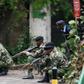 File image of police officers at work. 3 police officers from Kayole police station were arrested after stealing Ksh.6 million in dramatic robbery