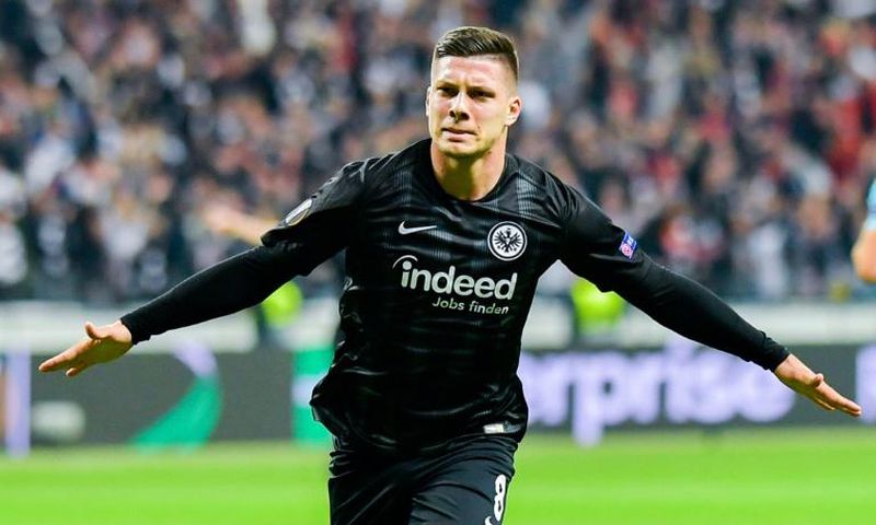 Luka Jovic heads to Real Madrid on a six-year transfer from Eintracht Frankfurt