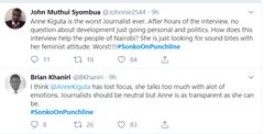 Comments from the interview