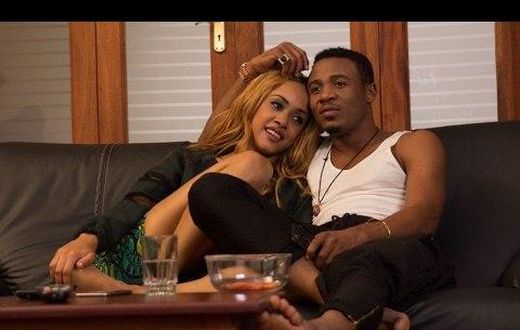 Tanasha Donna with Alikiba diuring the video shoot of Nagharamia . Tanaha has refuted claims the she is getting married to Alikiba