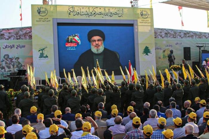 Nasrallah addressed thousands of supporters in a televised speech