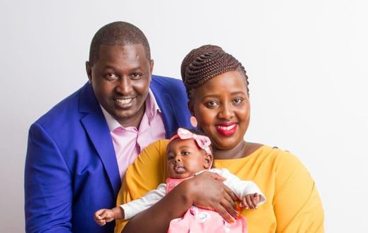 Terence Creative and his Wife Milly and Baby Milla