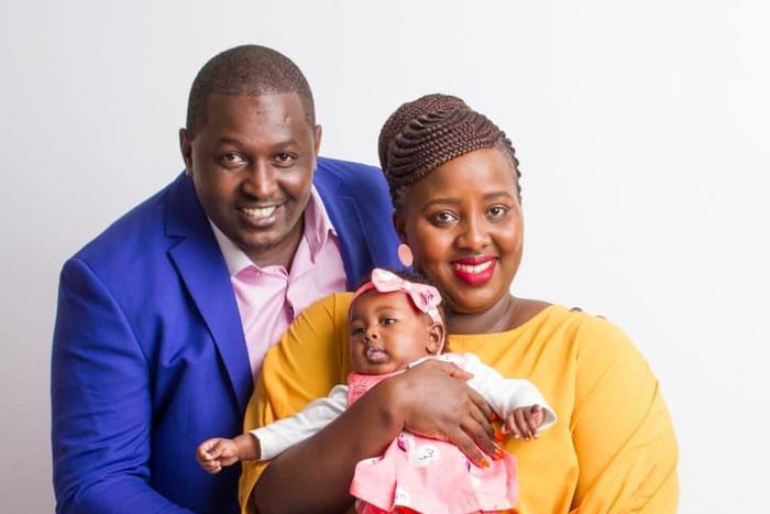 Terence Creative and his Wife Milly and Baby Milla