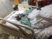 Lamu Senator Anwar Loitiptip at the Aga Khan ICU after attack during night out with Saumu Mbuvi