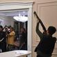 Clashes broke out as security forces tried to seize former president Almazbek Atambayev at his compound outside the capital Bishkek