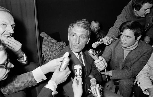 Francois Pelou, pictured in 1970, was a close eyewitness to the shooting of Lee Harvey Oswald in Dallas in 1963