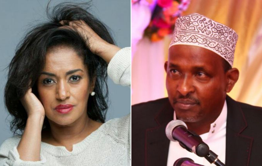 Majority Leader Aden Duale caught off-guard checking out Nairobi Woman Representative Esther Passaris as she walked into Parliament chambers