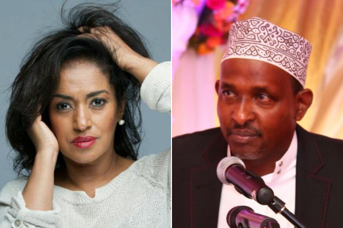 Majority Leader Aden Duale caught off-guard checking out Nairobi Woman Representative Esther Passaris as she walked into Parliament chambers