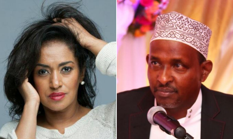Majority Leader Aden Duale caught off-guard checking out Nairobi Woman Representative Esther Passaris as she walked into Parliament chambers