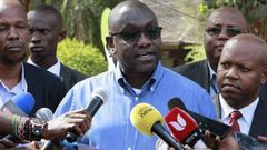 Third way Alliance Party Leader Ekuro Aukot claims party offices were attacked by armed gunmen