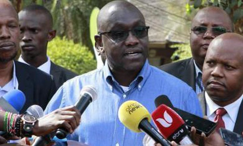 Third way Alliance Party Leader Ekuro Aukot claims party offices were attacked by armed gunmen