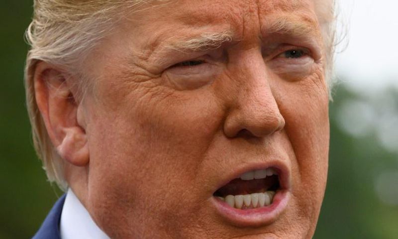 US President Donald Trump calls on China -- as well as Ukraine -- to go after his election rival Joe Biden