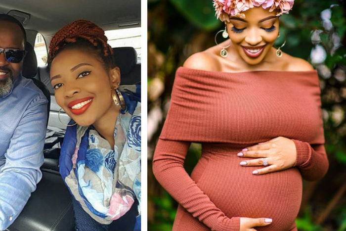 Kambua with her Husband