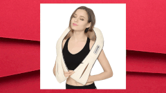 People Are Obsessed This Heated Neck Massager