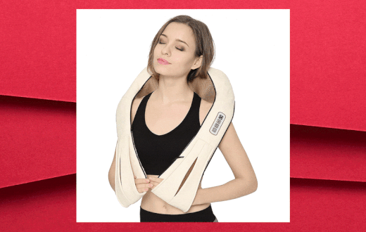 People Are Obsessed This Heated Neck Massager
