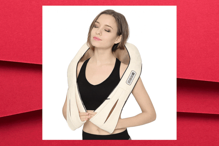 People Are Obsessed This Heated Neck Massager