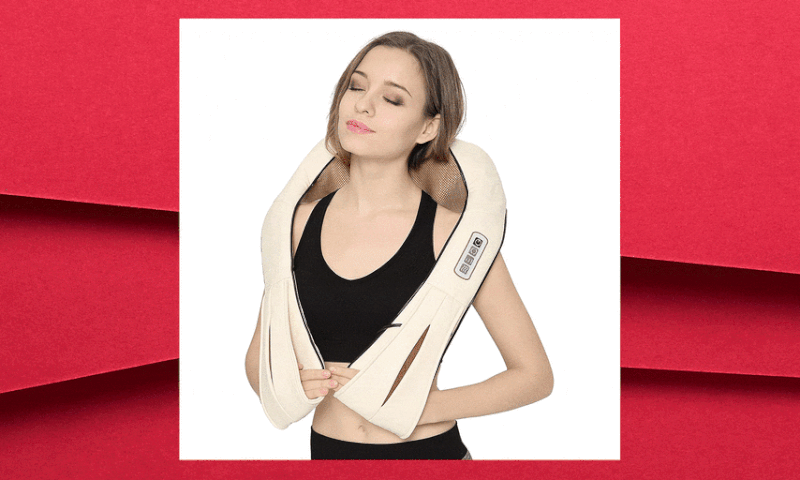 People Are Obsessed This Heated Neck Massager