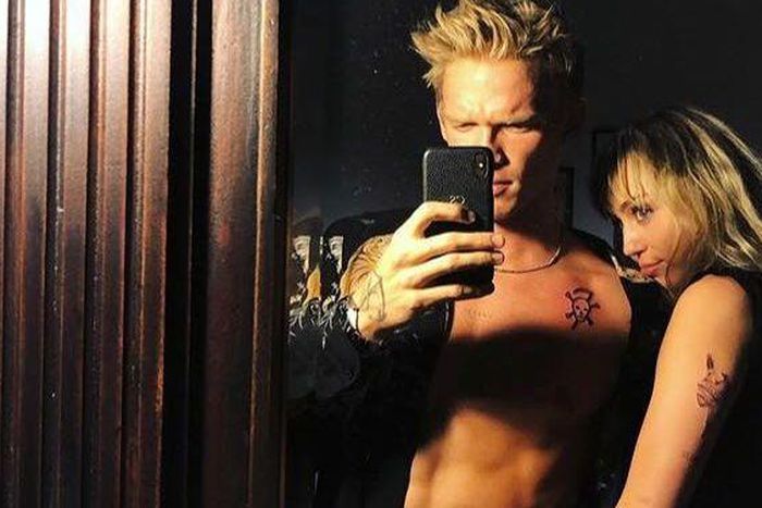 Miley Cyrus And Cody Simpson Take An NSFW Photo