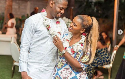 How Ben Pol’s introduction to Anerlisa Muigai parents went down in photos