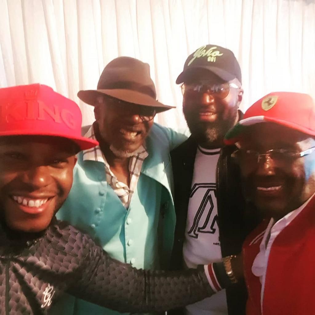 Joho, Redsan, Alpha Blondy and Kirubi. Reggae Crooner Alpha Blondy thrills fans with memorable performance at Koroga Festival (Photos)