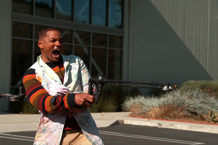 Will Smith Joined The Slow Mo Guys for a Fun Video