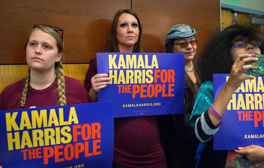 Harris, Seeking Boost, Overhauls Her Strategy