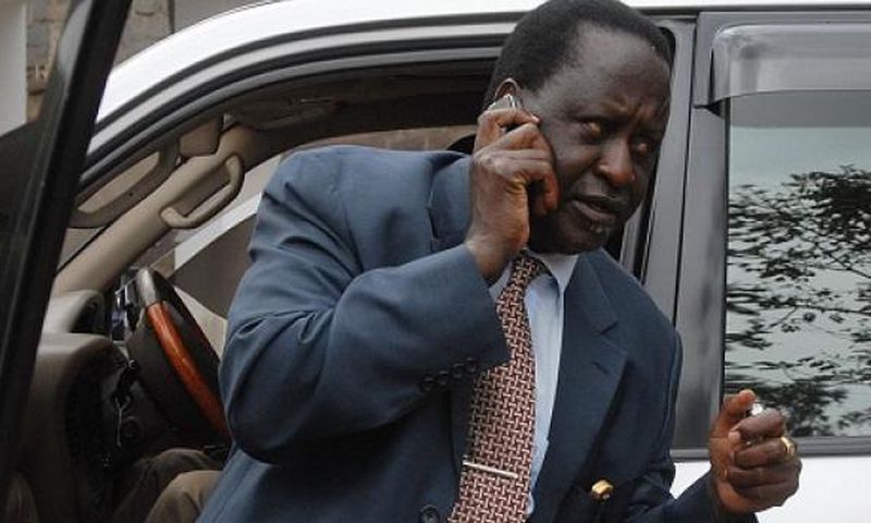 A file photo of Raila Odinga. His attempts to secure Miguna release from JKIA proved futile despite a call to President Uhuru Kenyatta