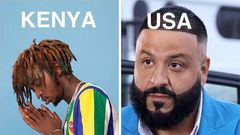 Beat King Magix Enga shares private chat with DJ Khaled (Screenshot)