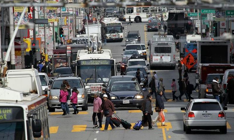 A new study on tech hub San Francisco published Wednesday in Science Advances has found ridesharing companies were the biggest contributors to congestion growth as commuters ditched bus rides or walking
