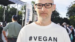 Moby Got a Neck Tattoo to Celebrate His Veganism