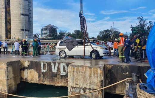 Bodies of Mariam Kighenda and daughter Amanda Mutheu retrieved from their car that plunged from Likoni ferry, 13 days later