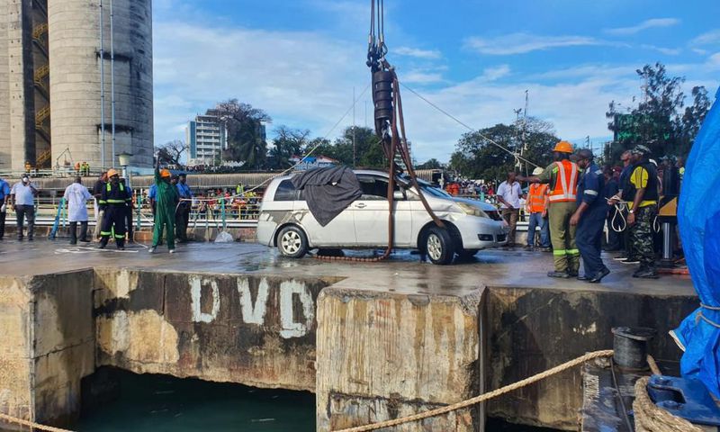 Bodies of Mariam Kighenda and daughter Amanda Mutheu retrieved from their car that plunged from Likoni ferry, 13 days later