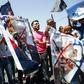 Palestinians demonstrate in the Gaza Strip against the US-sponsored Middle East economic conference