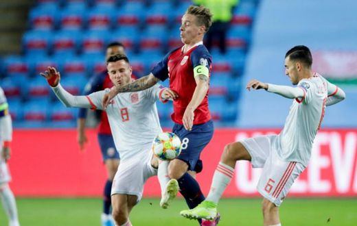 Norway held Spain to a 1-1 draw in Oslo