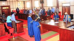 County Assembly in session