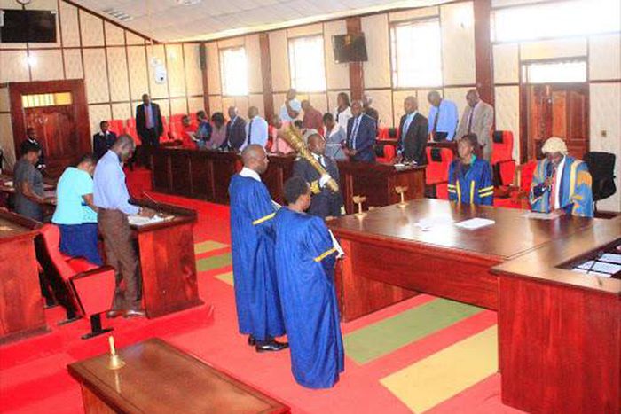 County Assembly in session