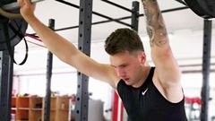 Luka Doncic Is Keeping His Summer Six-Pack Promise