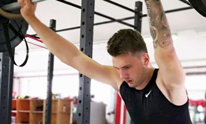 Luka Doncic Is Keeping His Summer Six-Pack Promise