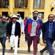 Embakasi East MP Babu Owino wears ridiculous hat to show solidarity with Starehe MP Charles Njagua alias Jaguar