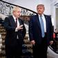 Trump lavished praise on Johnson as the 'right man' to lead his country into Brexit