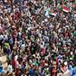 Sudanese citizens protested outside the presidential palace in Khartoum Thursday, in a bid to keep up the pressure on a transitional authority to ensure those responsible for killing demonstrators earlier this year are held to account