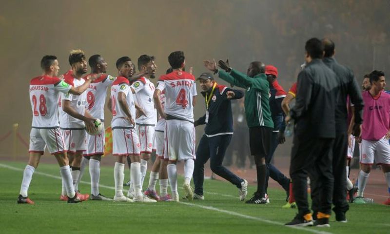 Wydad refused to continue playing after a second-half equaliser was disallowed
