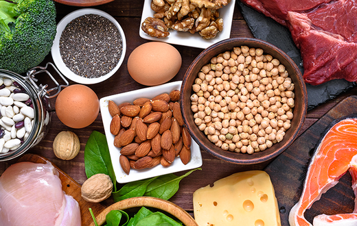 Eating protein-rich foods will help you put on weight