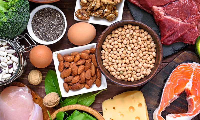 Eating protein-rich foods will help you put on weight