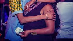 JB Masanduku and his fiancée Tina (Instagram)