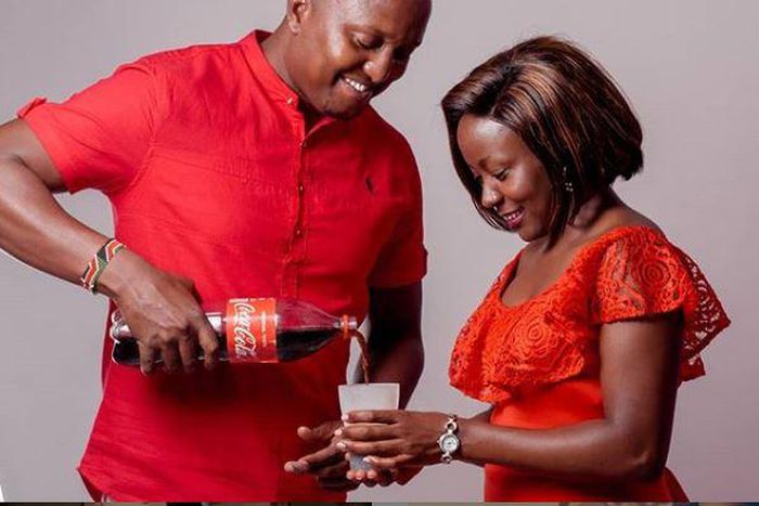 Mzazi Willy Tuva with Selly Kadot